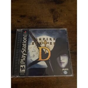 Vampire Hunter D (Sony PlayStation 1, 2000) PS1 Complete W/ Manual CIB TESTED